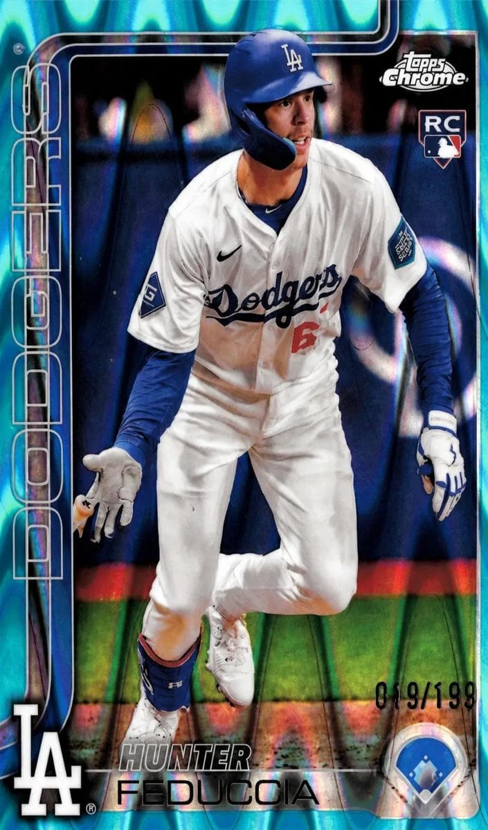 Hunter Feduccia trading card