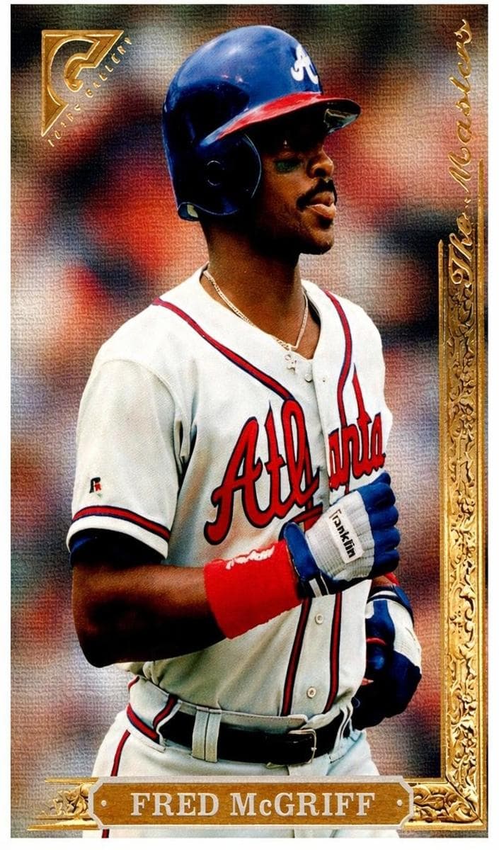 Fred McGriff 1996 topps Topps Gallery