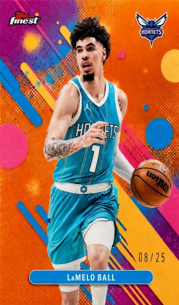 LaMelo Ball 2025 topps Topps Finest