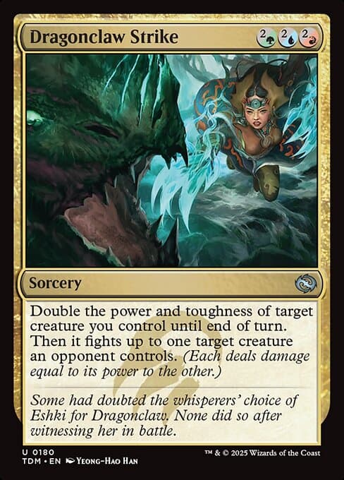 Dragonclaw Strike 2025 Magic: The Gathering Tarkir: Dragonstorm