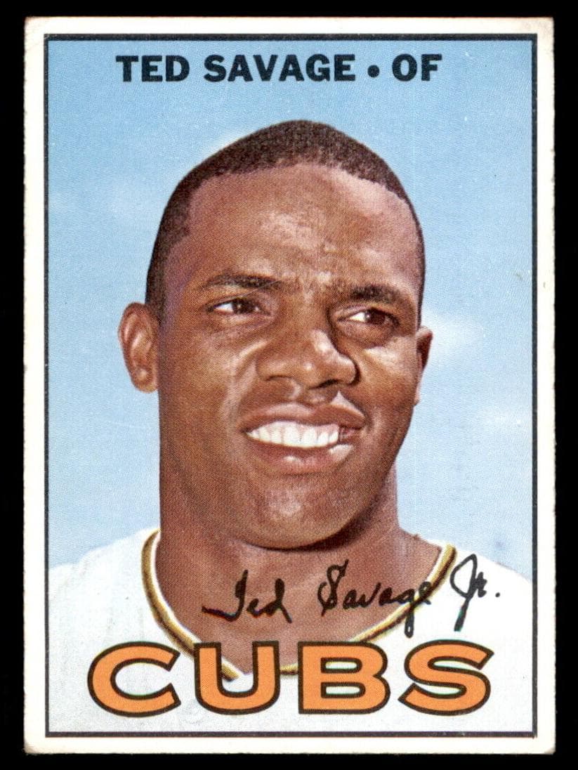 Ted Savage 1967 topps Topps