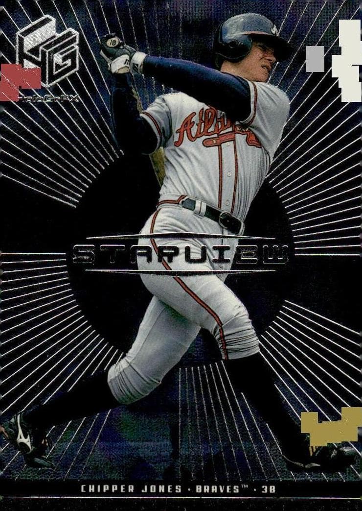 Chipper Jones 1999 upper-deck Upper Deck HoloGrFX