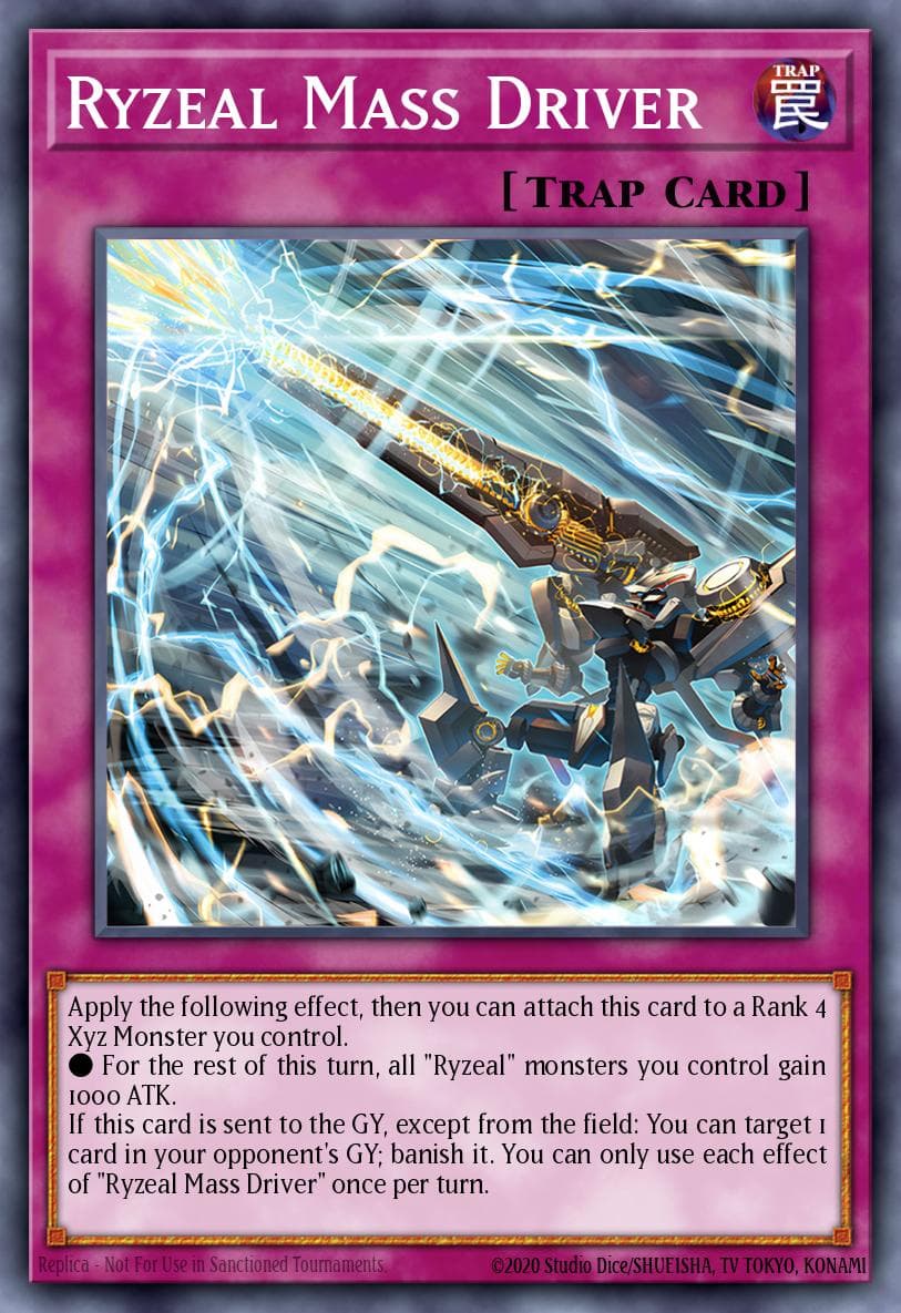 Ryzeal Mass Driver 2025 Yu-Gi-Oh! Alliance Insight