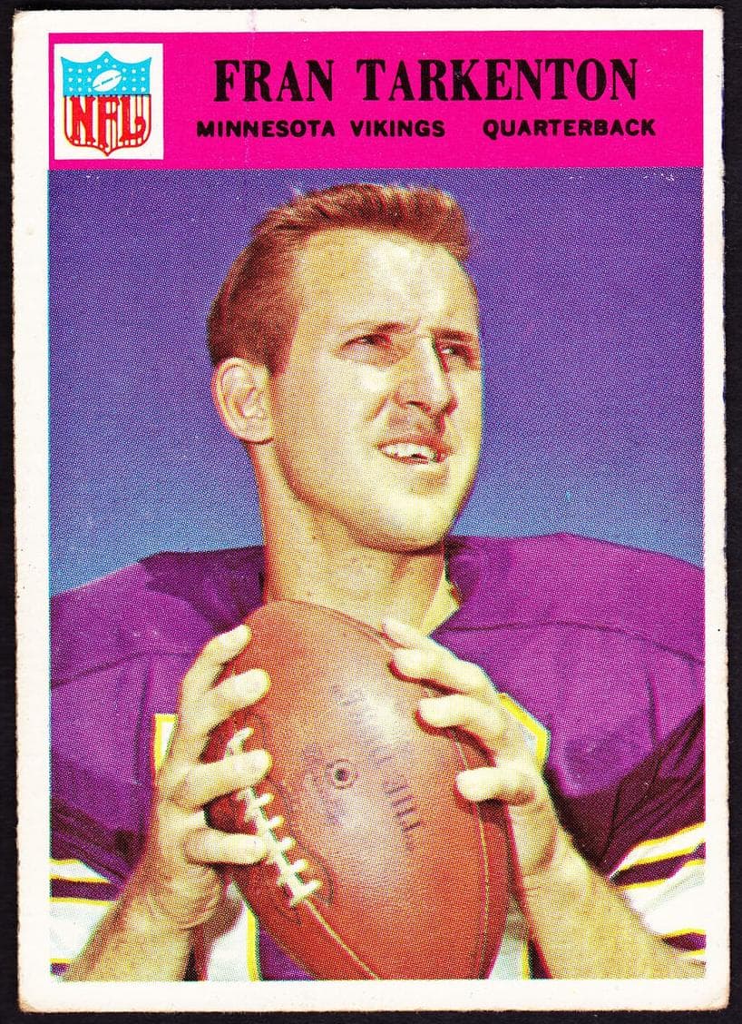 Fran Tarkenton 1966 unknown Philadelphia