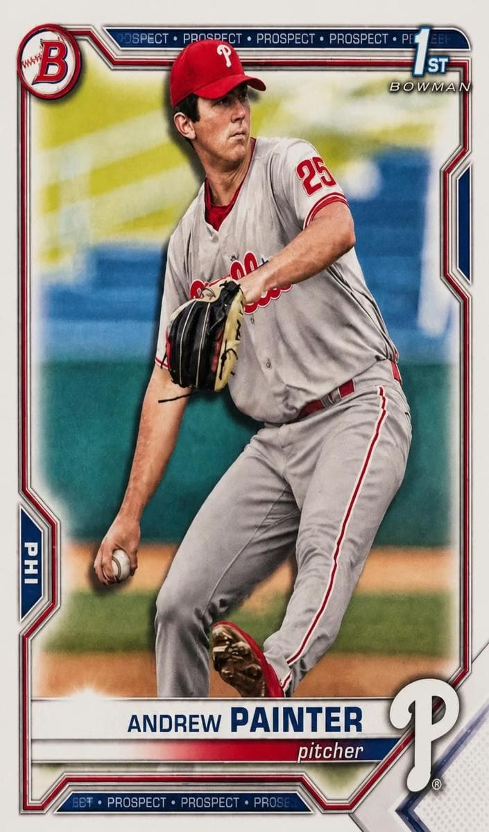 Andrew Painter 2021 bowman Bowman Draft