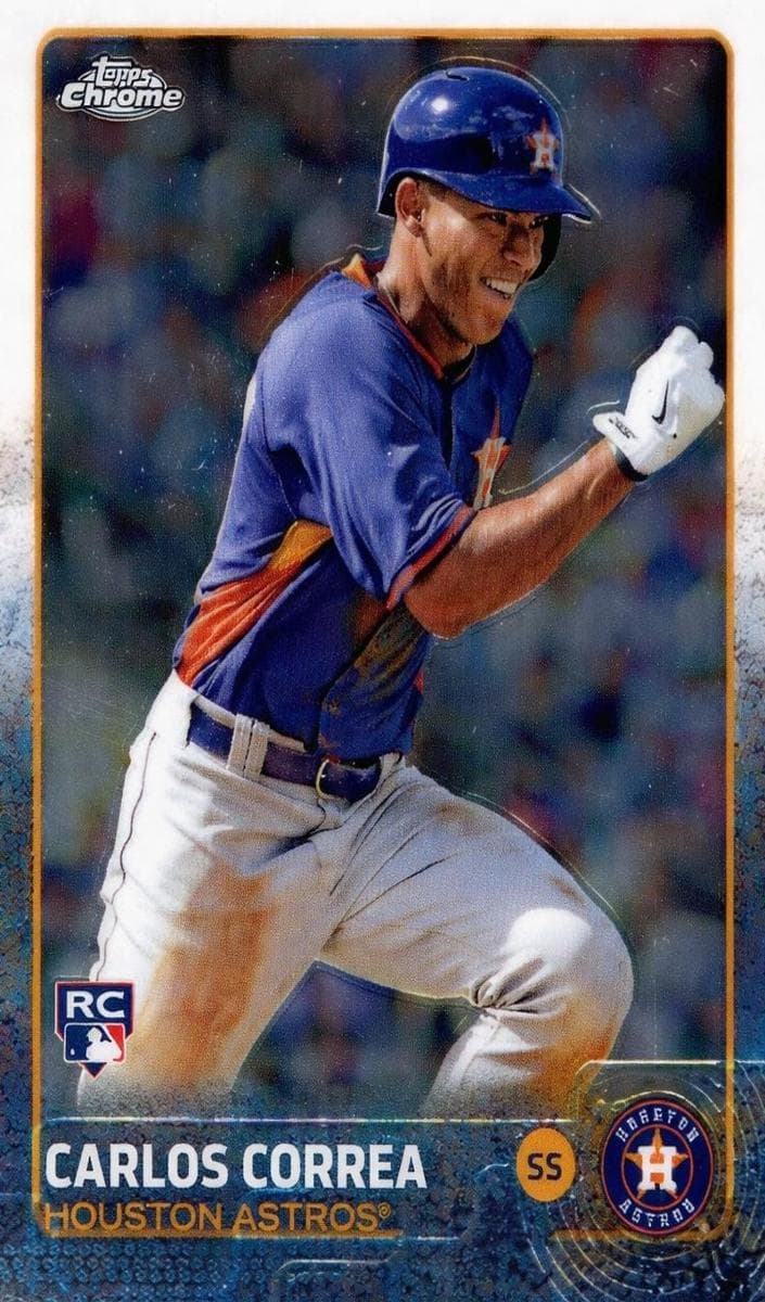 Carlos Correa 2015 topps Topps Chrome