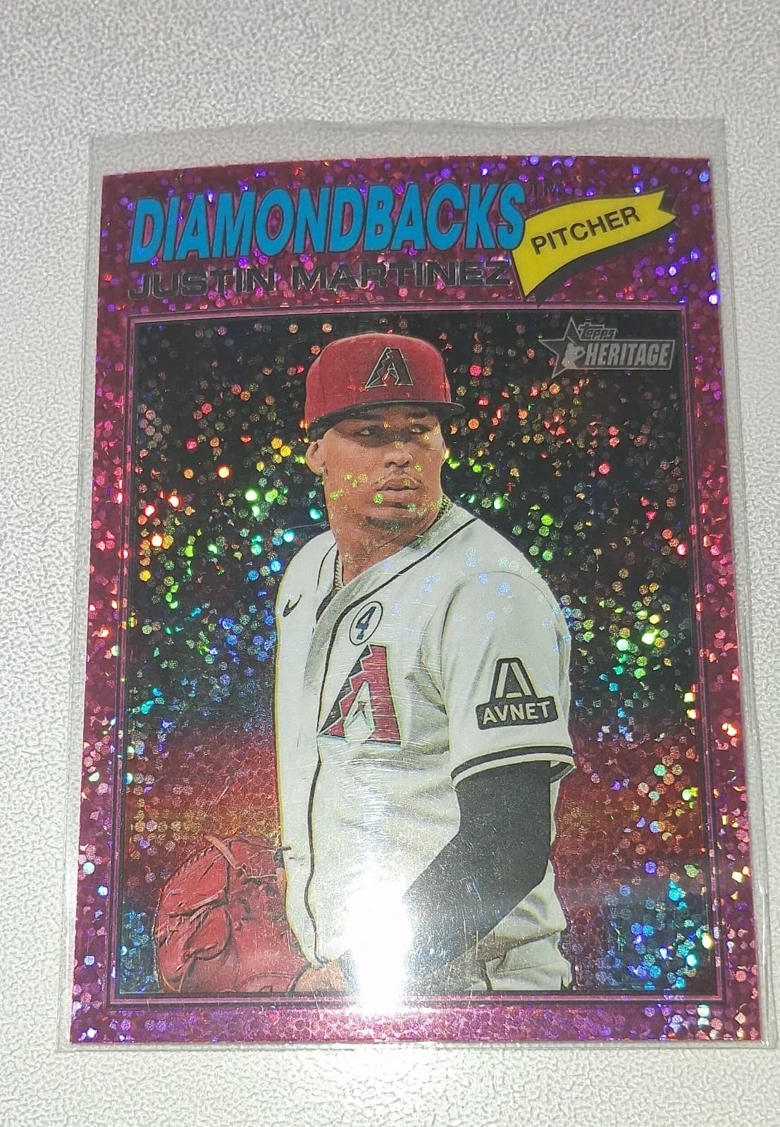 Justin Martinez trading card