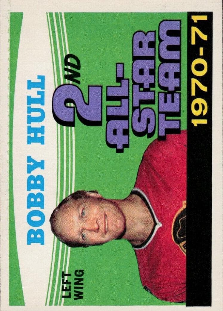 Bobby Hull 1971 topps O-Pee-Chee