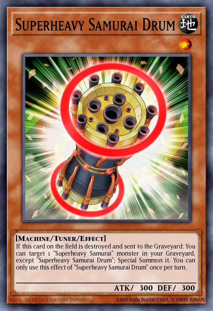 Superheavy Samurai Drum #MP16-EN110