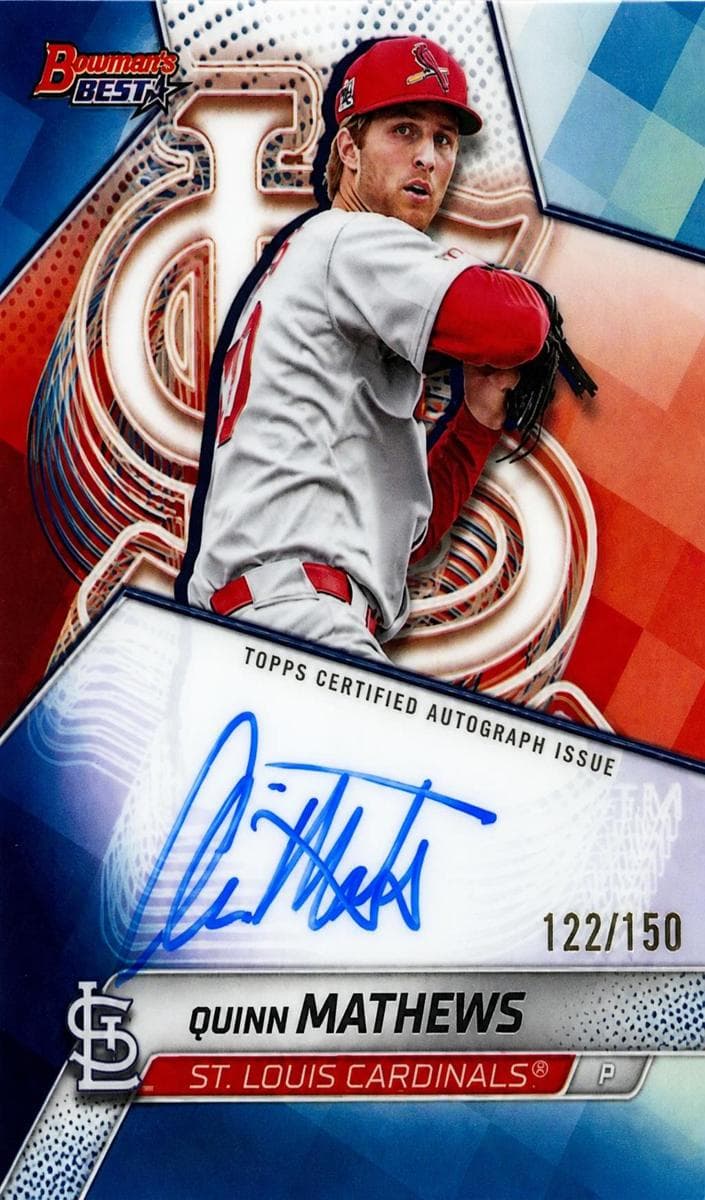 Quinn Mathews trading card