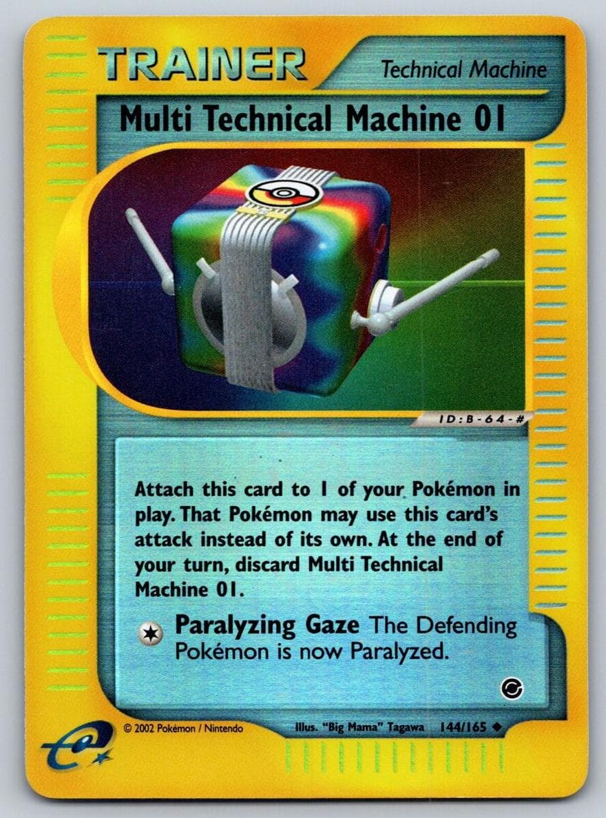 Multi Technical Machine 01 trading card