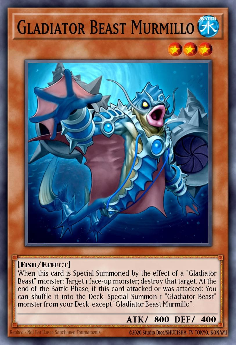 Gladiator Beast Murmillo #TU01-EN015