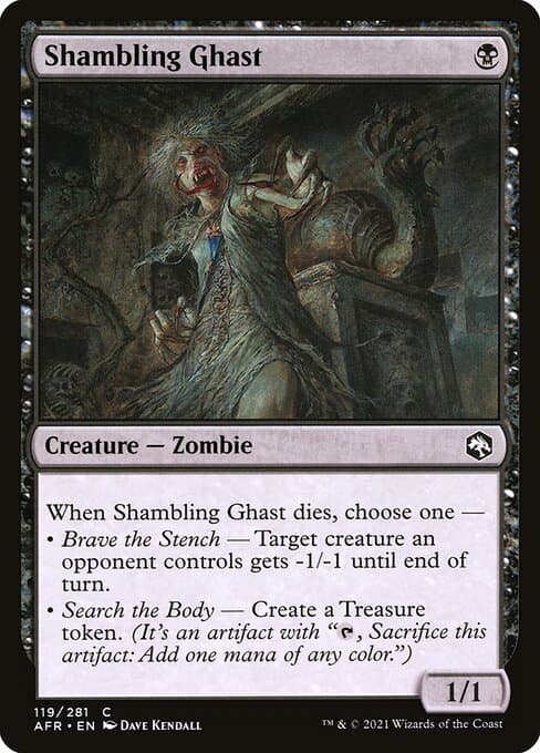 Shambling Ghast 2021 Magic: The Gathering Adventures in the Forgotten Realms