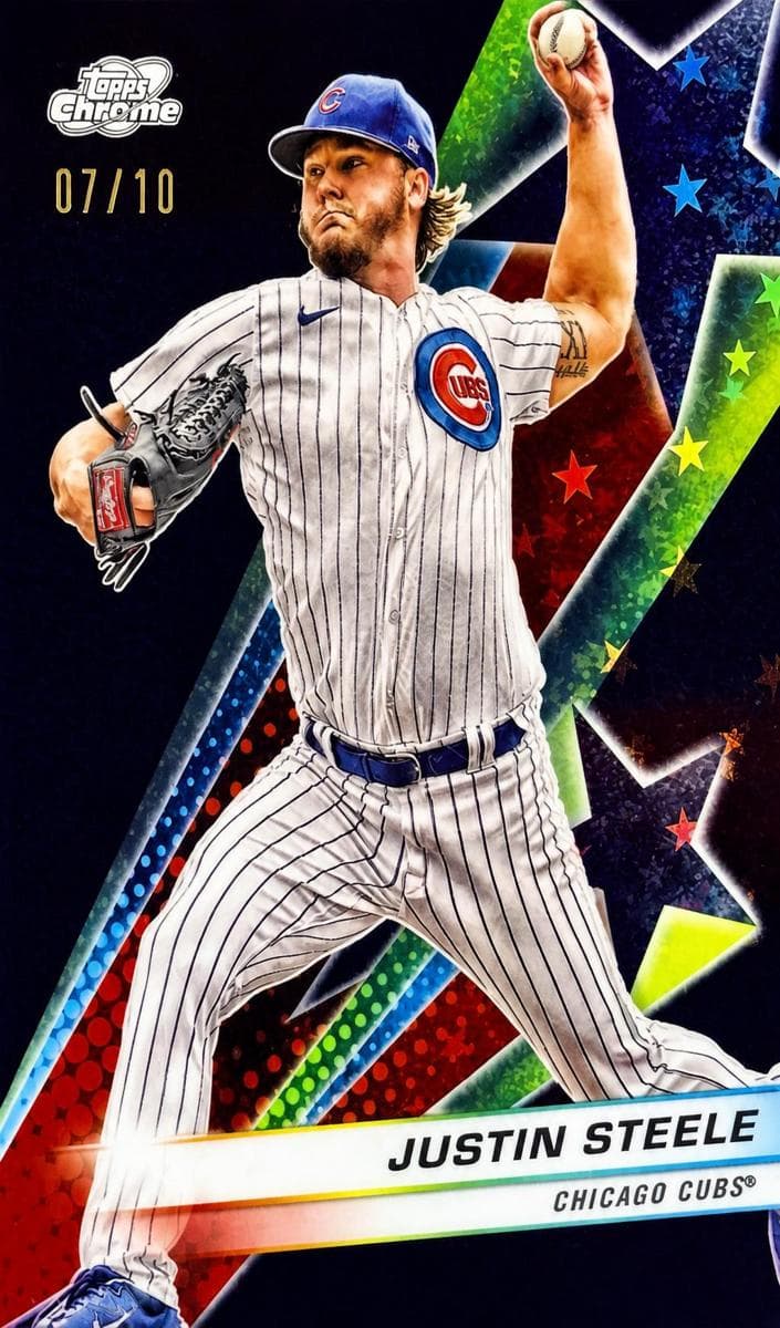 Justin Steele 2024 topps Topps Cosmic Chrome