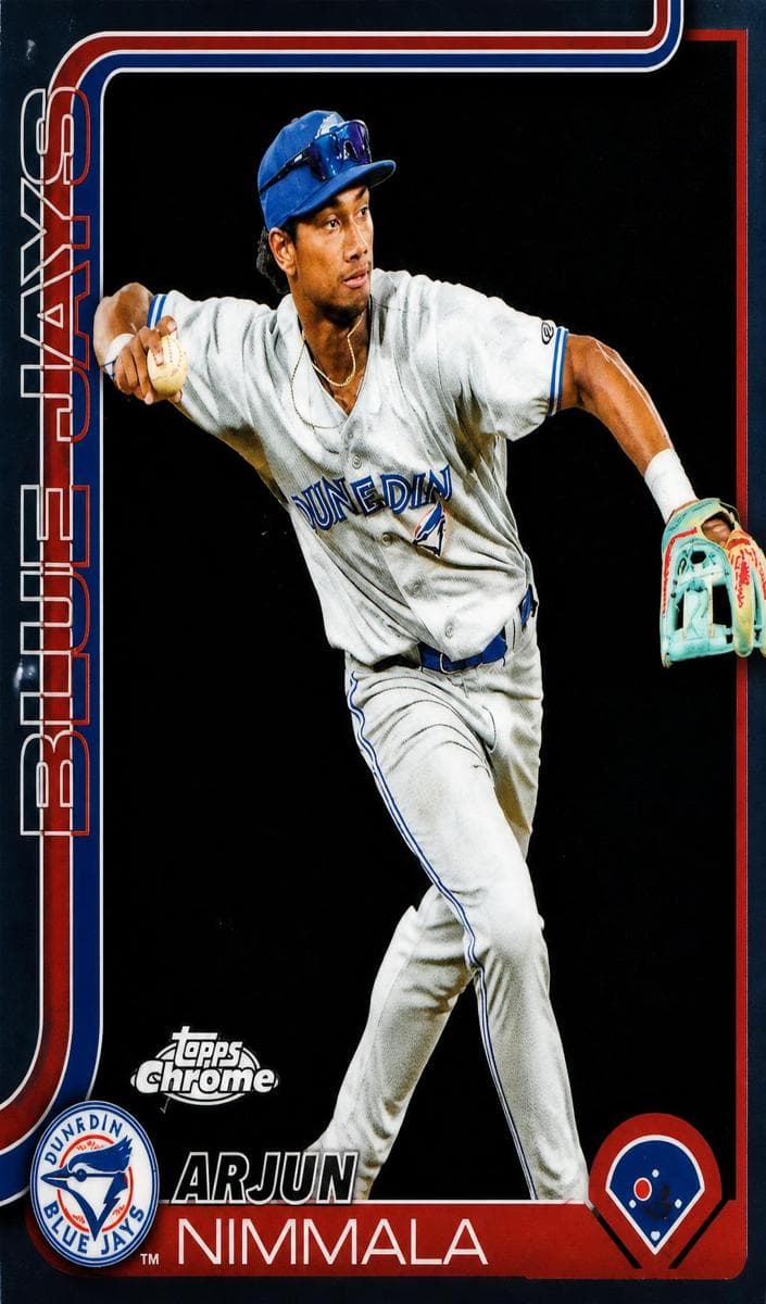 Arjun Nimmala 2025 topps Topps Pro Debut