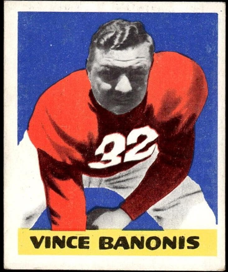 Vince Banonis #8