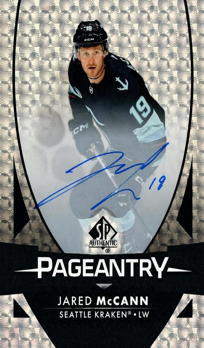 Jared McCann trading card