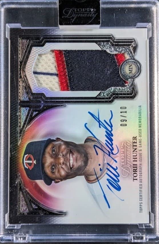 Torii Hunter 2023 topps Topps Dynasty