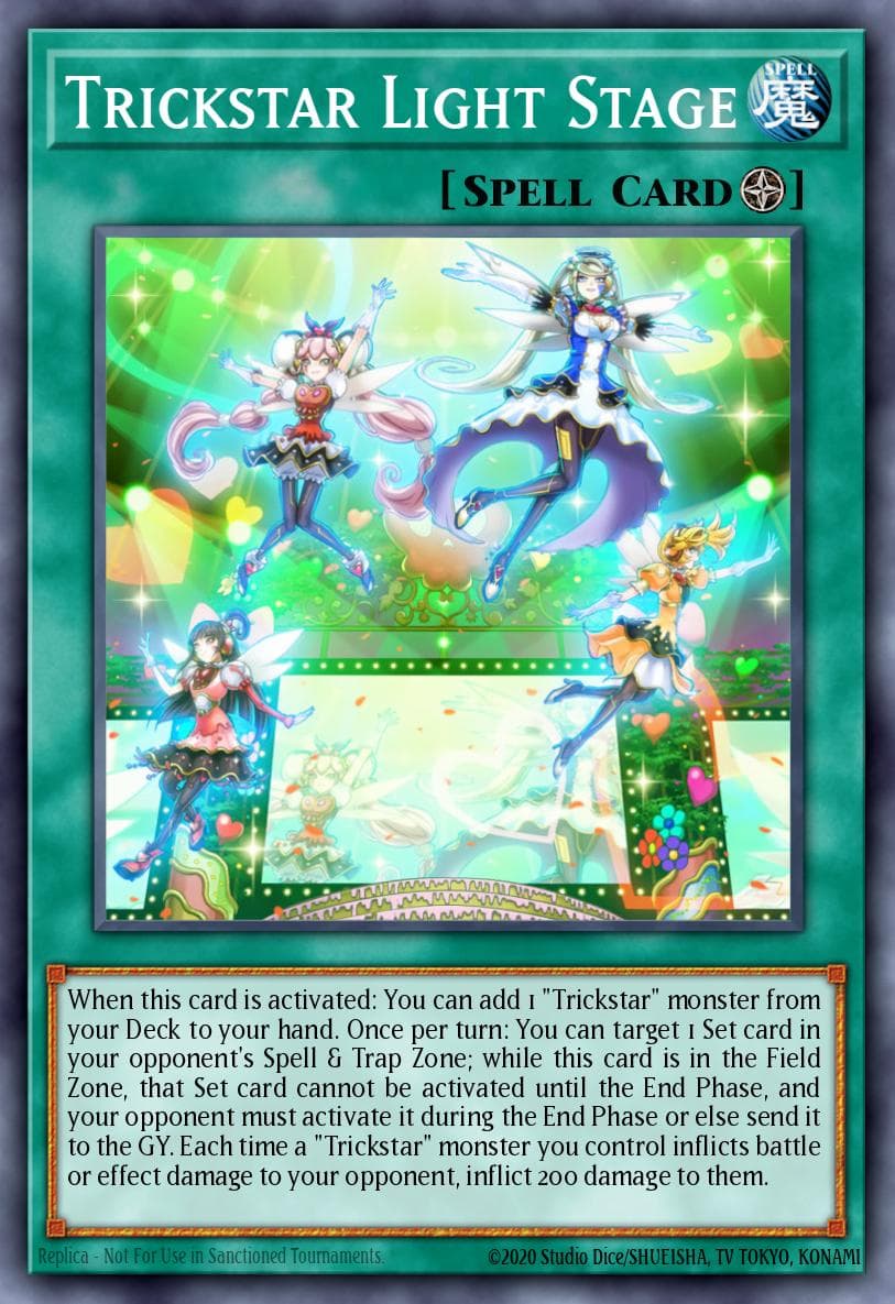 Trickstar Light Stage 2017 Yu-Gi-Oh! Code of the Duelist