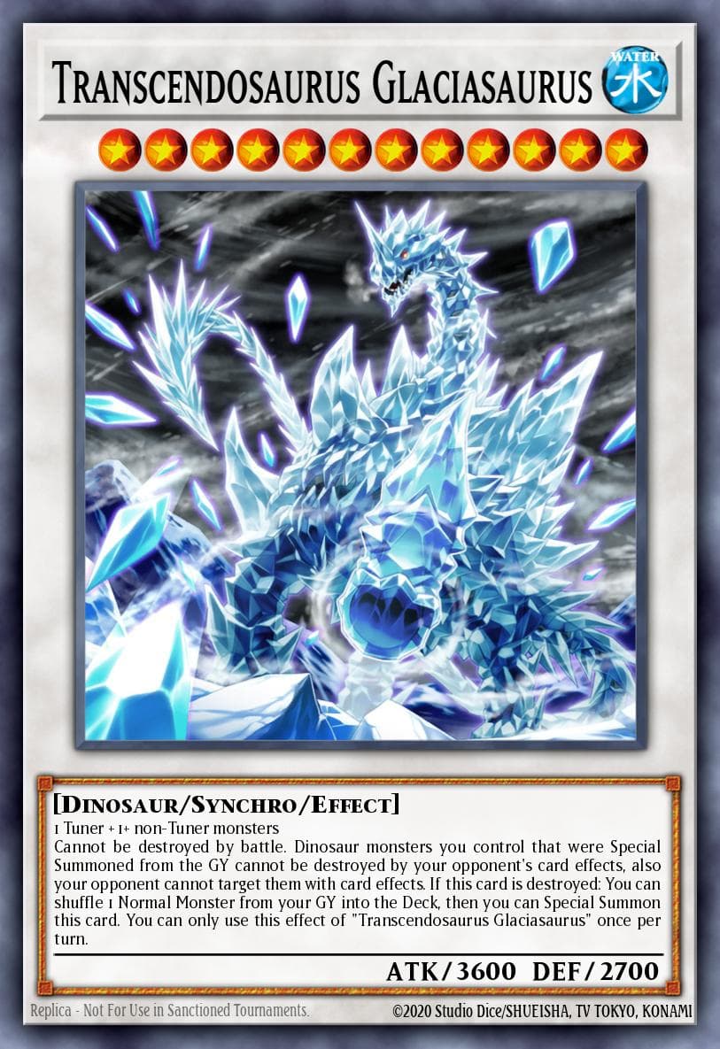Transcendosaurus Glaciasaurus #WISU-EN004