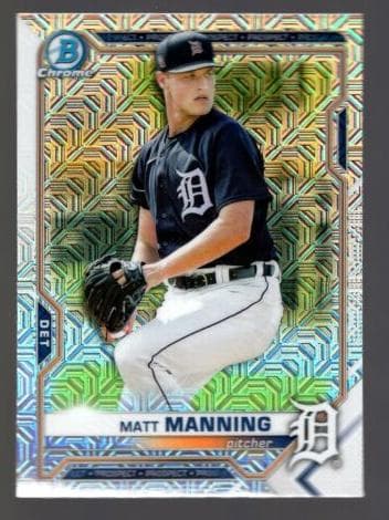 Matt Manning 2021 bowman Bowman