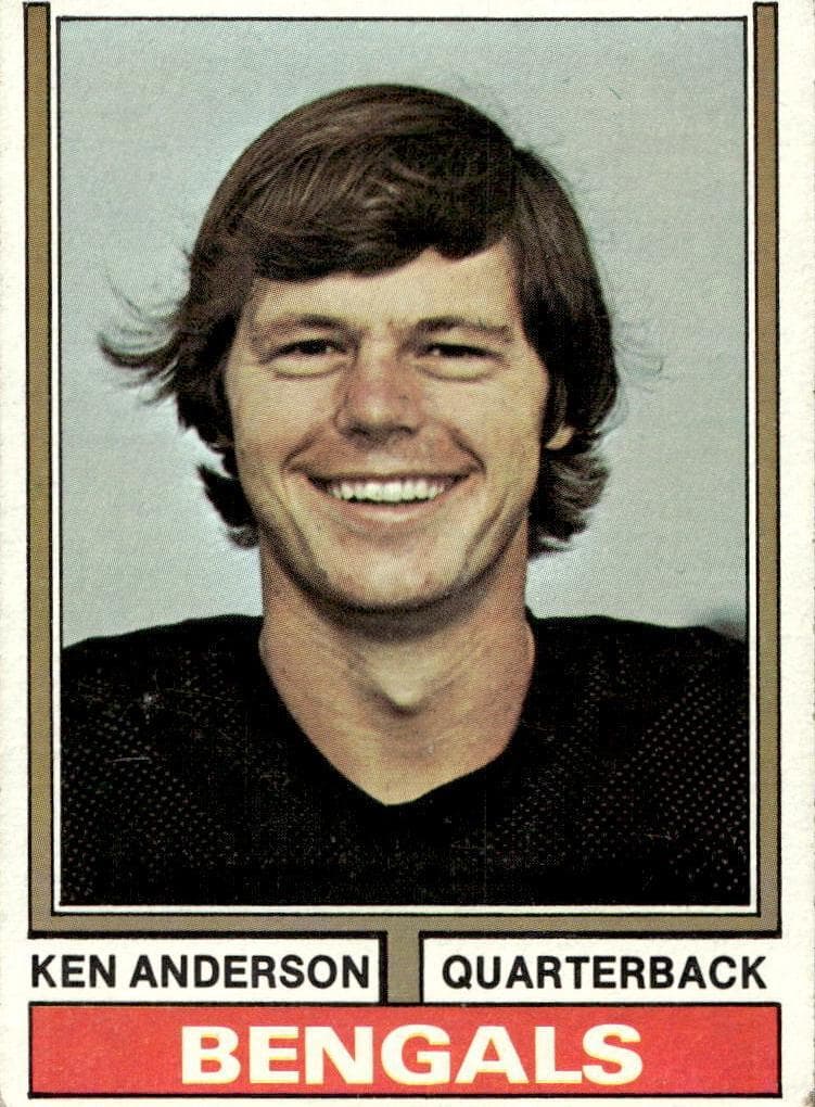 Ken Anderson 1974 topps Topps