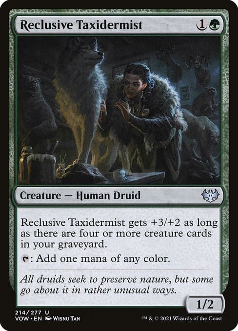 Reclusive Taxidermist 2022 Magic: The Gathering Innistrad: Double Feature