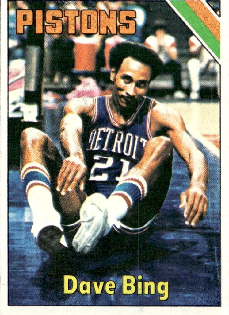 Dave Bing 1975 topps Topps