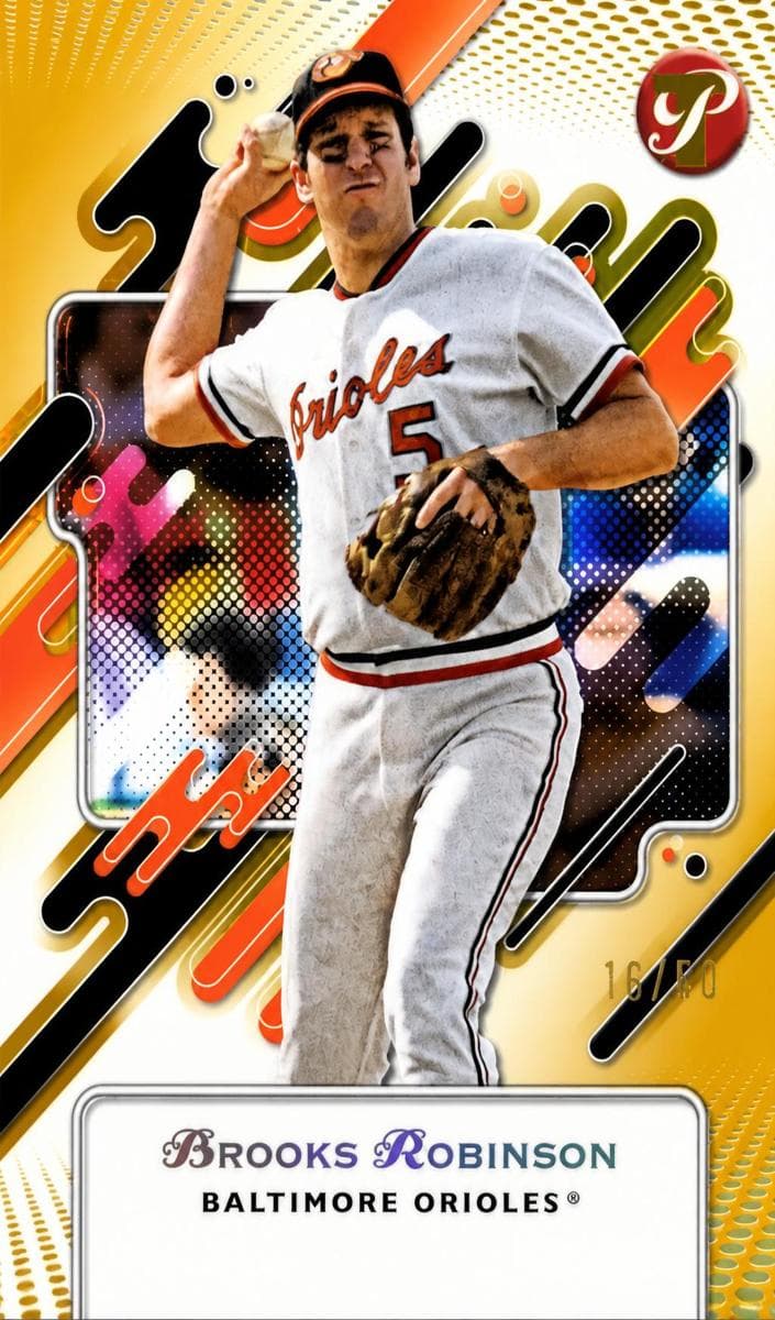 Brooks Robinson 2025 topps Topps Pristine