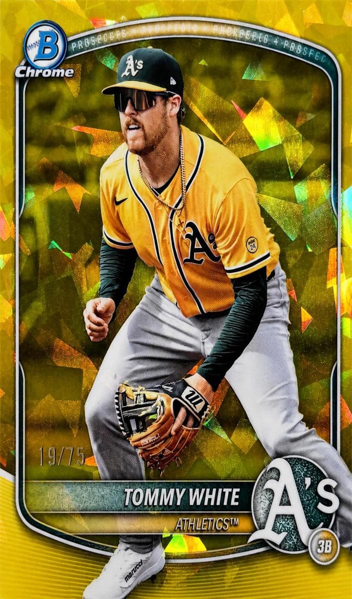 Tommy White 2025 bowman Bowman Draft Sapphire