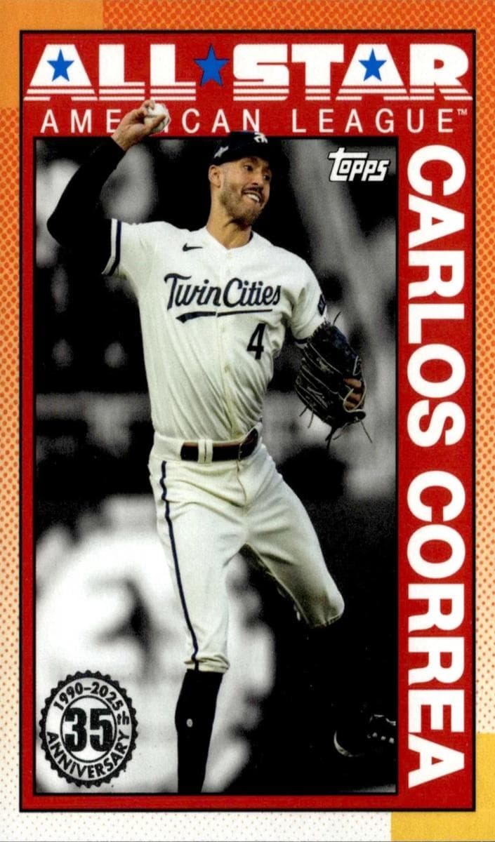 Carlos Correa 2025 topps Topps