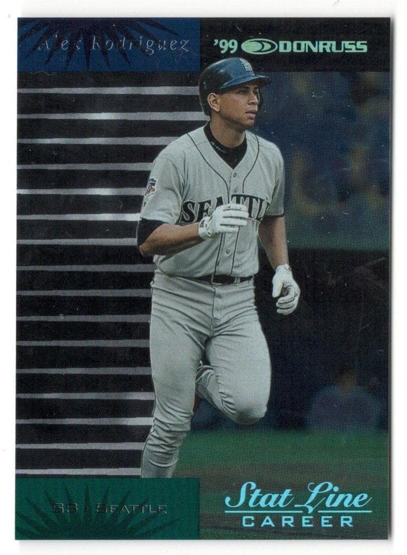 Alex Rodriguez 2001 panini Donruss