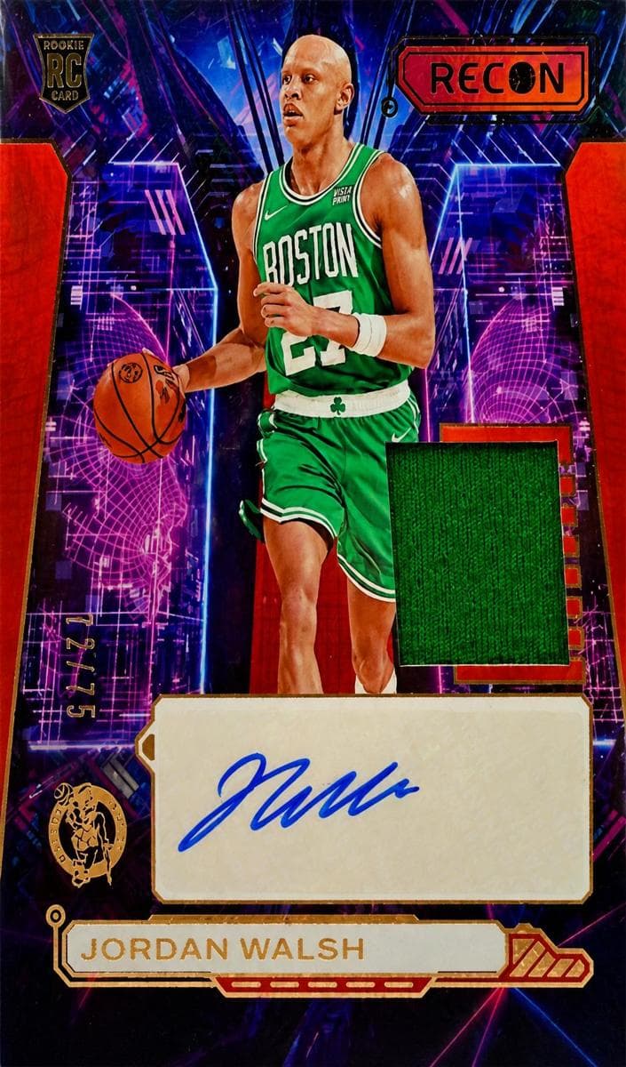 Jordan Walsh 2023 panini Recon