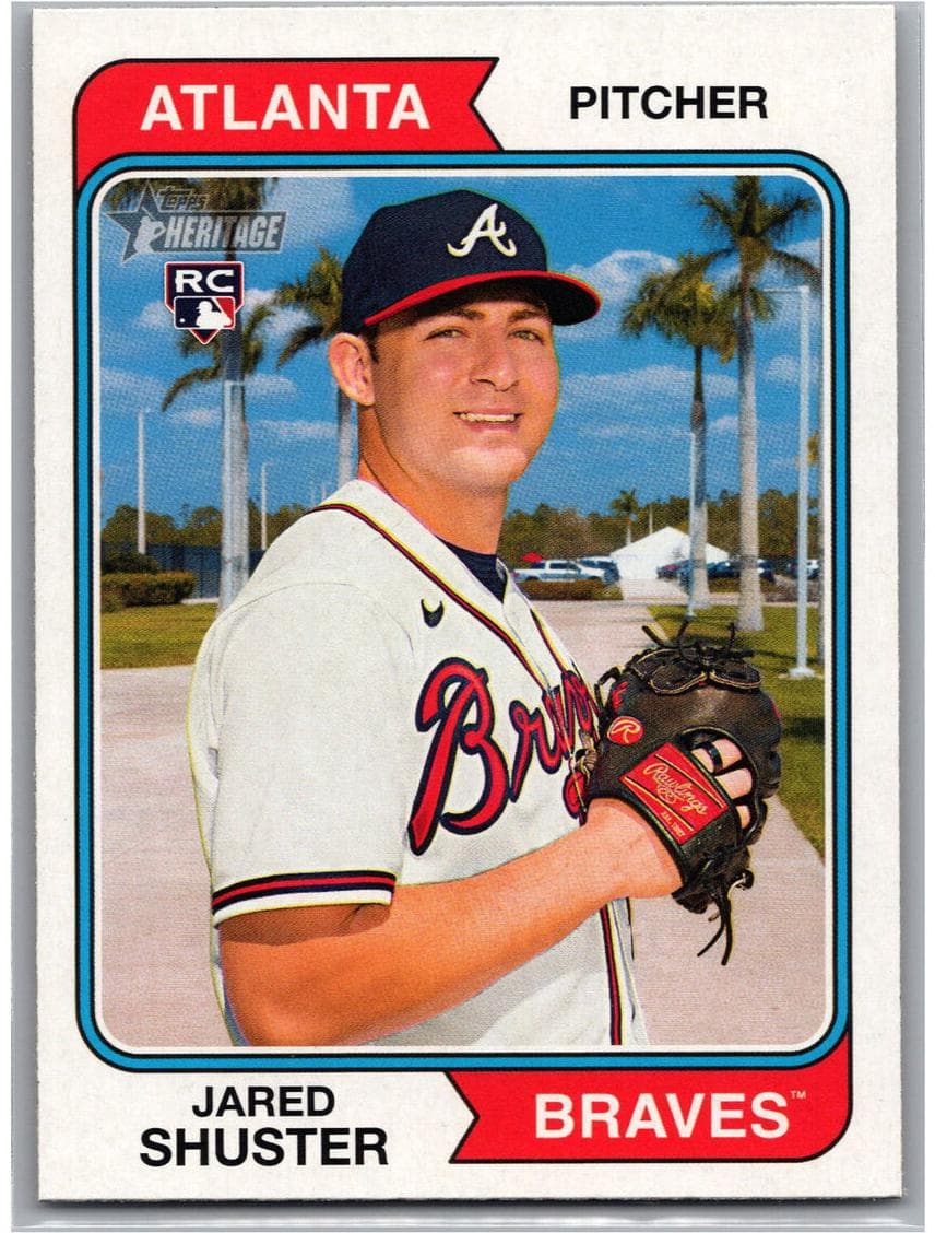 Jared Shuster trading card