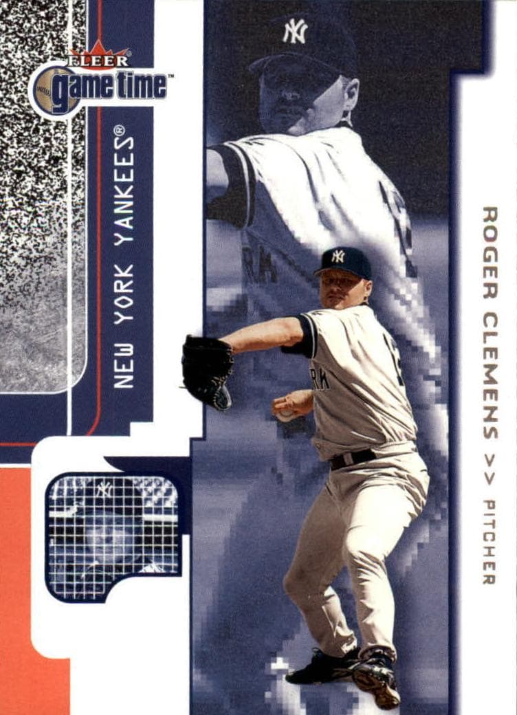 Roger Clemens 2001 fleer