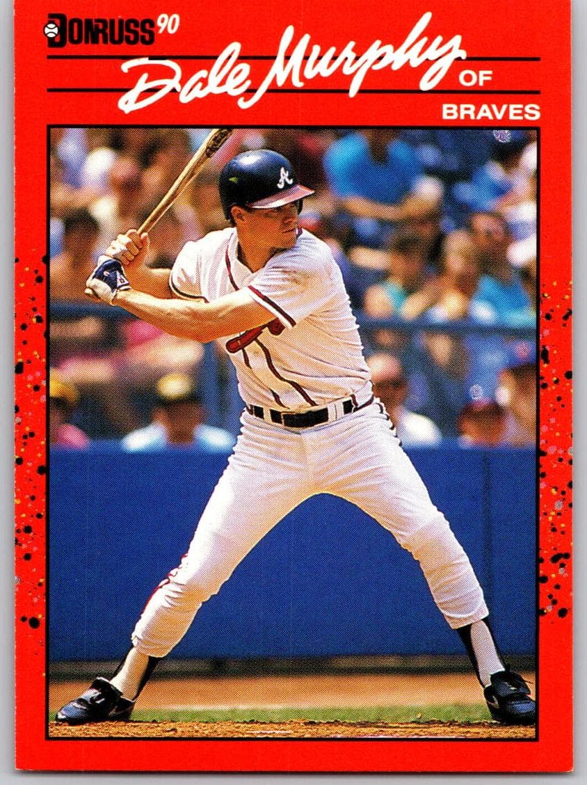 Dale Murphy 1990 panini Donruss