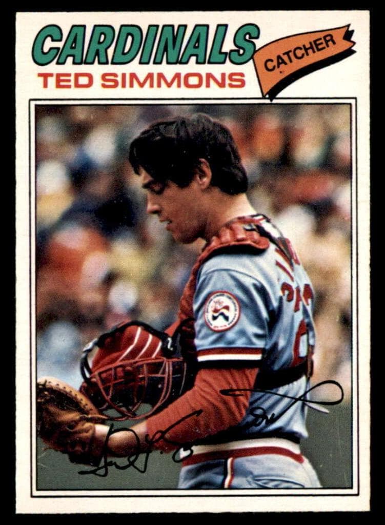 Ted Simmons 1977 topps
