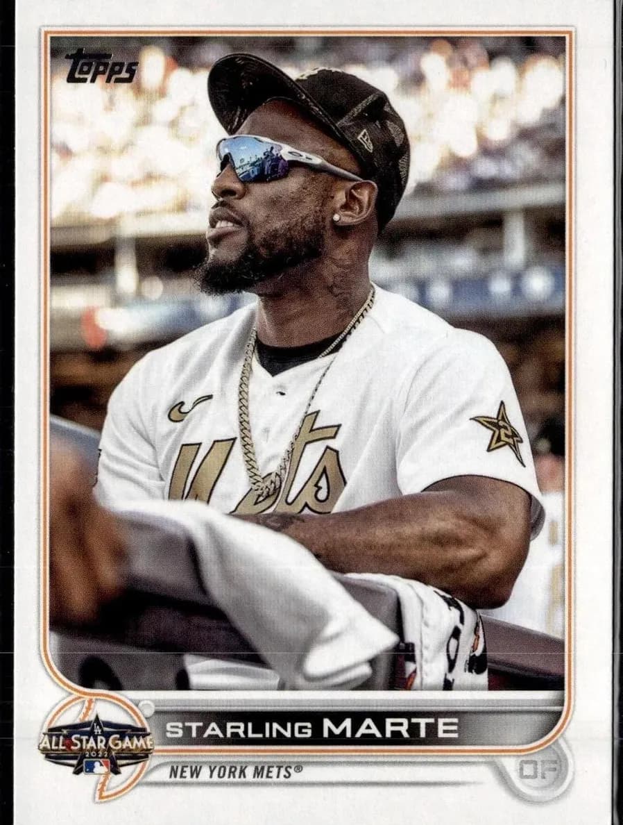 Starling Marte 2022 topps Topps Update