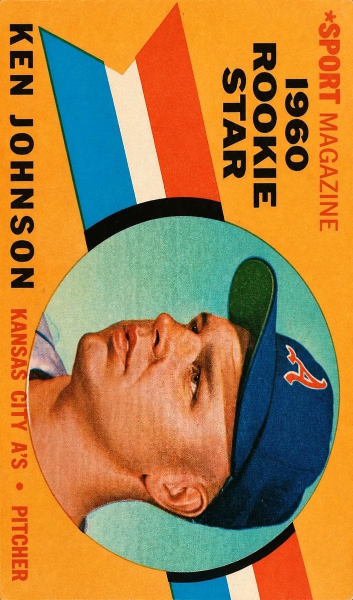 Ken Johnson 1960 topps Topps