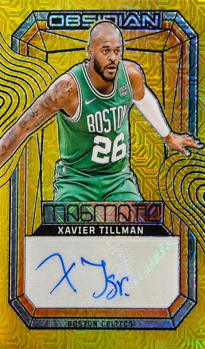 Xavier Tillman 2023 panini Obsidian
