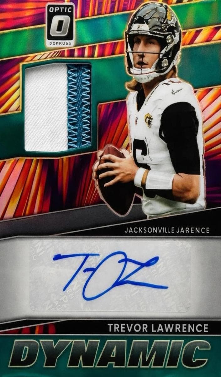 Trevor Lawrence 2025 panini Donruss Optic