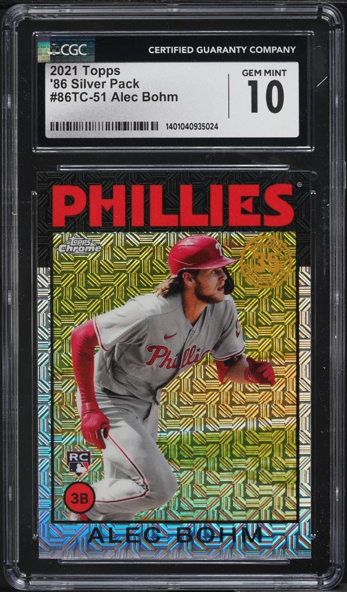 Alec Bohm 2021 topps
