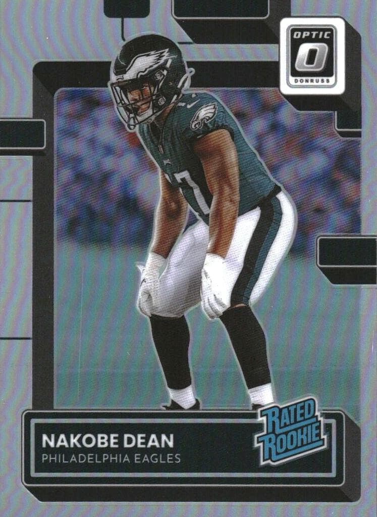 Nakobe Dean 2022 panini Donruss Optic