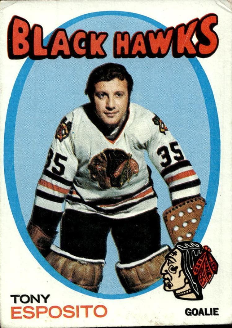 Tony Esposito 1971 topps Topps