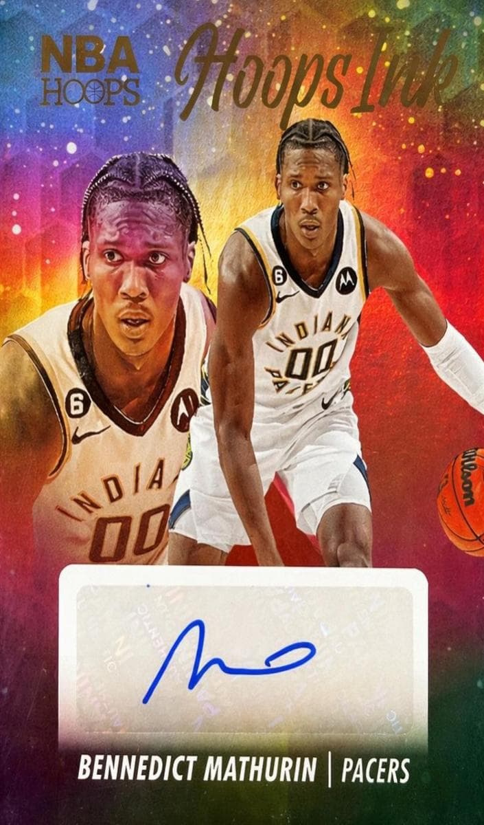 Bennedict Mathurin 2023 panini Hoops