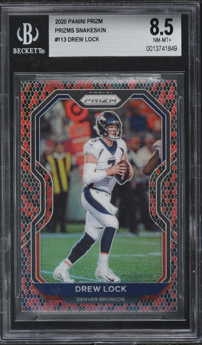 Drew Lock 2020 panini Panini Prizm