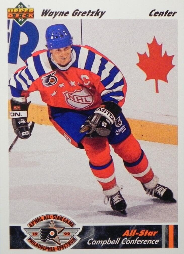 Wayne Gretzky 1991 upper-deck Upper Deck