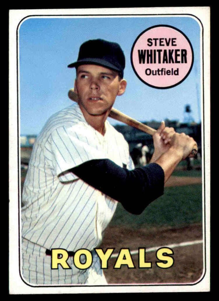 Steve Whitaker 1969 topps Topps