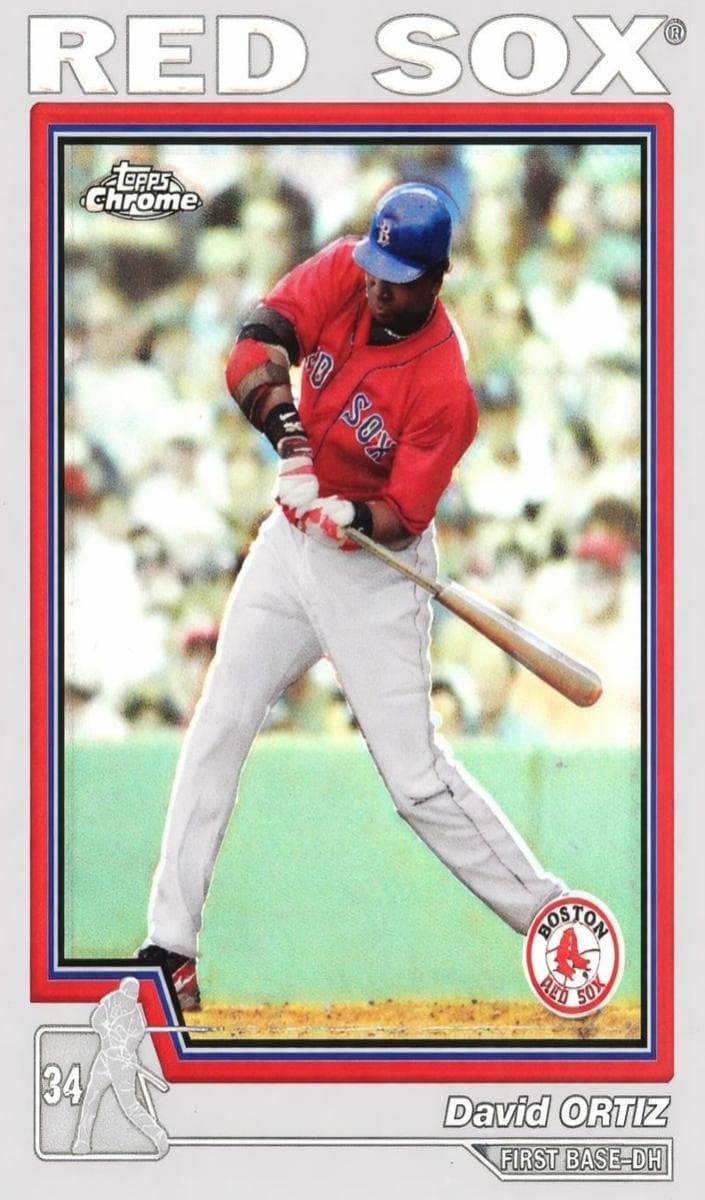David Ortiz 2004 topps