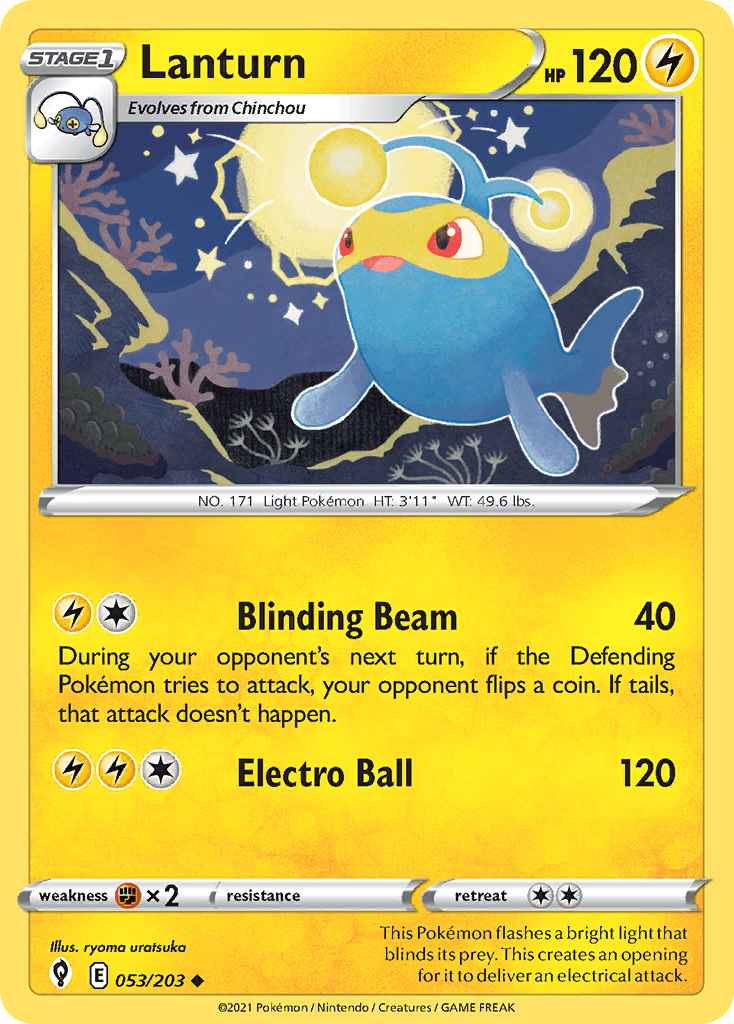 Lanturn 2021 Pokemon